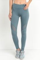  Mesh Detail Leggings