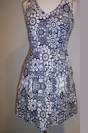  Cut-in Pleated Dress