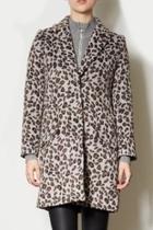  Leopard Trench Coat