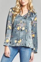  Julia Tie Neck Top