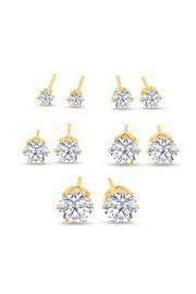  Yellow Gold Studs