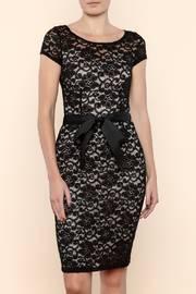 Lace Dress With Belt