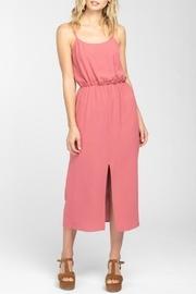  Palm-tree Breeze Midi-dress.