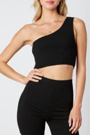  One Shoulder Crop Top