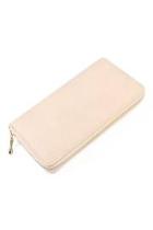  White Textured Wallet