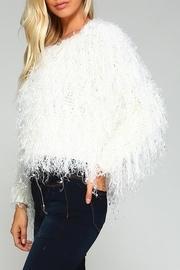  White Fur Sweater