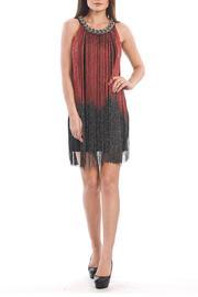 Ombre Fringe Dress