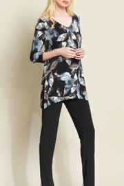  Autumn Leaves Soft Knit V-neck Tunic