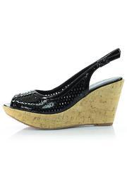  Patent Leather Wedge
