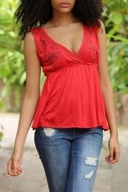  Beaded Detail Top