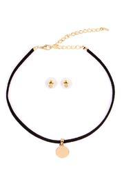  Choker And Earrings Set