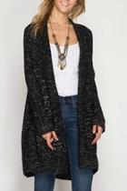  Open Cardigan Sweater