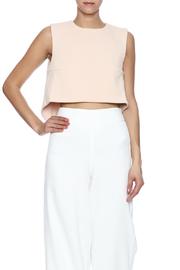  Open Back Crop Top