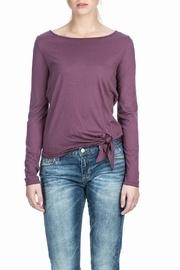  L/s Tie Front Top