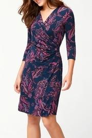  Tambour Faux Wrap Dress