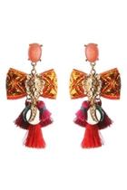  Lioness Bow Earrings