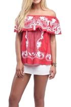  Red Spirit Top