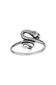  Poised Snake Ring