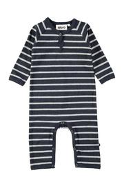  Melange Stripe Playsuit