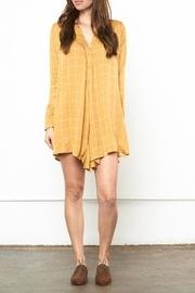  Mustard Shirt Dress