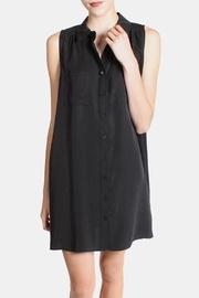 Black Button Down Dress