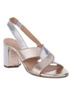  Odds And Ends Metallic Heeled Sandals