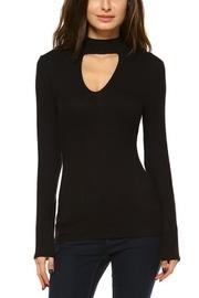  Ribbed Choker Tee