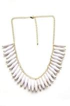  Esther White Necklace
