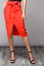  Eyelet Wrap Skirt