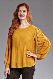 Pleated Georgette Blouse