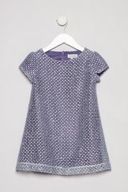  Metalic Shift Dress