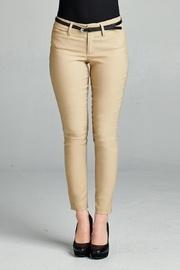  Belted Skinny Pant