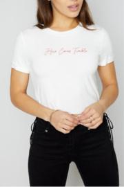  Here Comes Trouble Tee