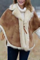  Sporty Suede Poncho