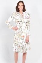  Ruffled Signature Dress