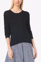  Ribbed Cotton-blend Sweater