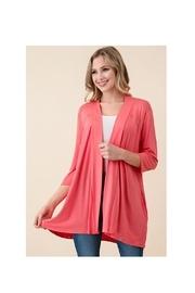  Coral Pink Cardigan
