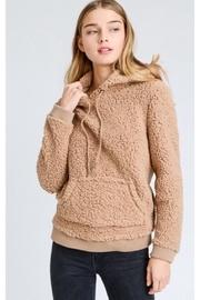  Faux Hoodie Pullover