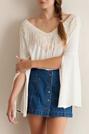  Falling For Fringe Top