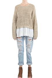  Sweater Lace Tunic