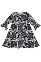  Henna Ruffle Dress