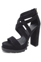  Cross Strap Heels