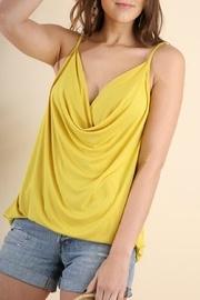  Drape-neck Strappy Tank
