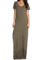  Short Sleeve Maxi