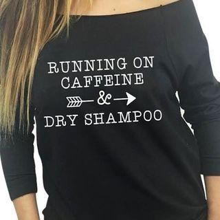 Caffeine & Dry Shampoo Top