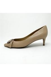  Nude Patent Heel