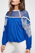  Embroidered Bohemian Top