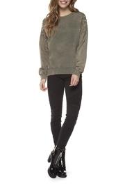  Pearl Studded Sweatshirt