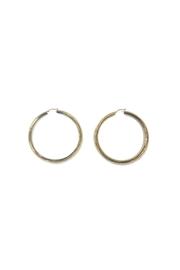  Thick Gold Hoops