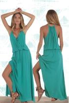 Sunstar Slit Dress